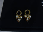 Pearl of My Heart Gouden Oorbellen