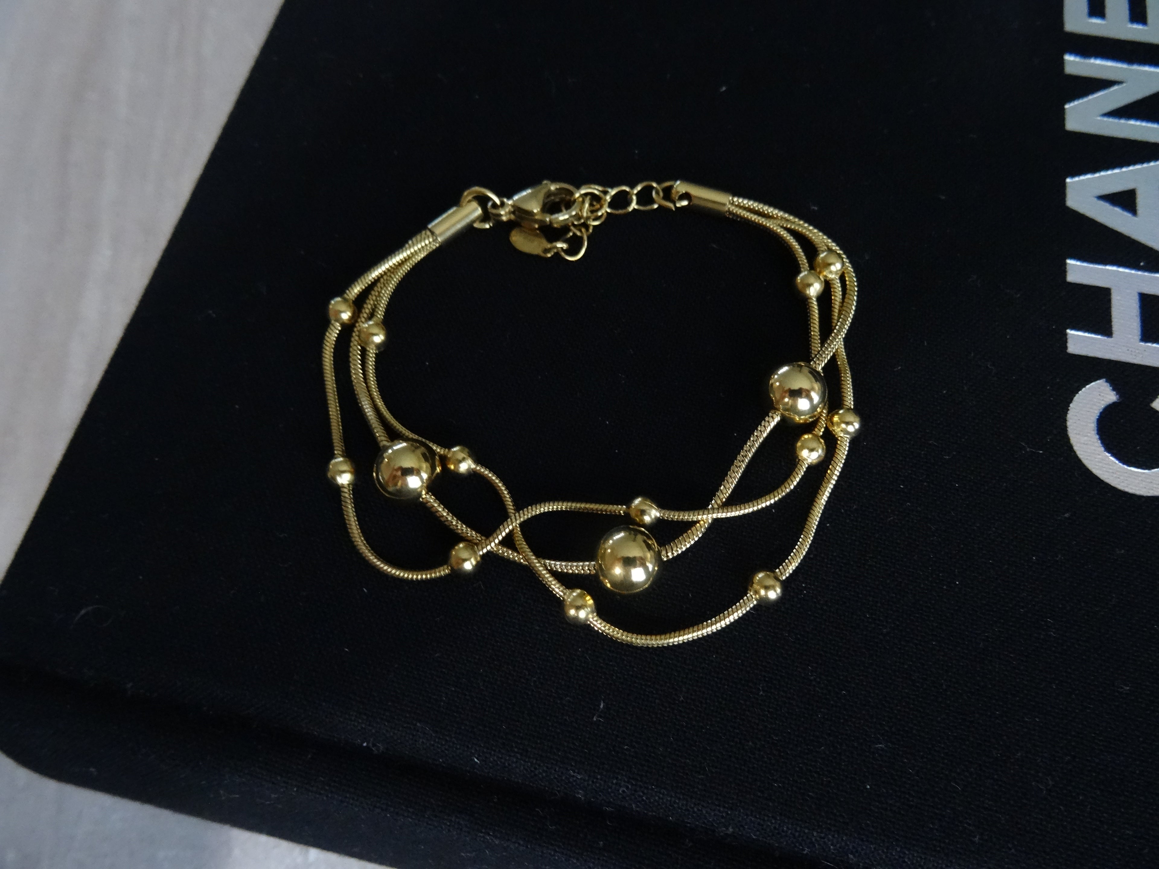 Layered 'Dotted' Armband