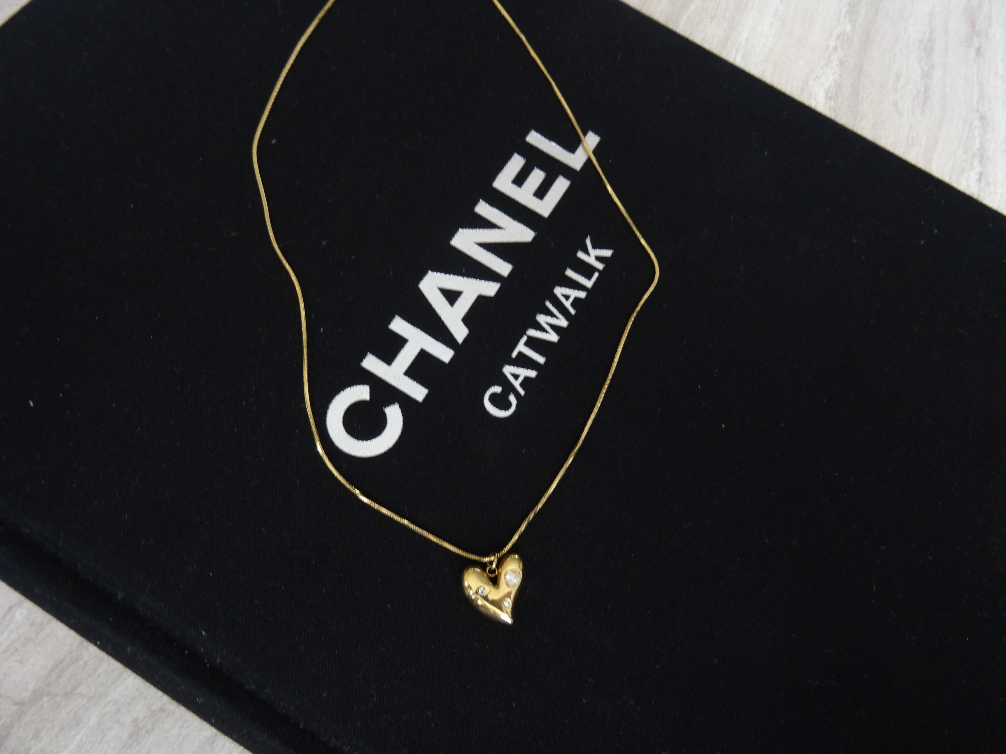Ketting met Sparkly Heart Hanger