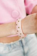 Pink Bubble Bangle