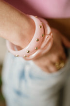 Pink Bubble Bangle