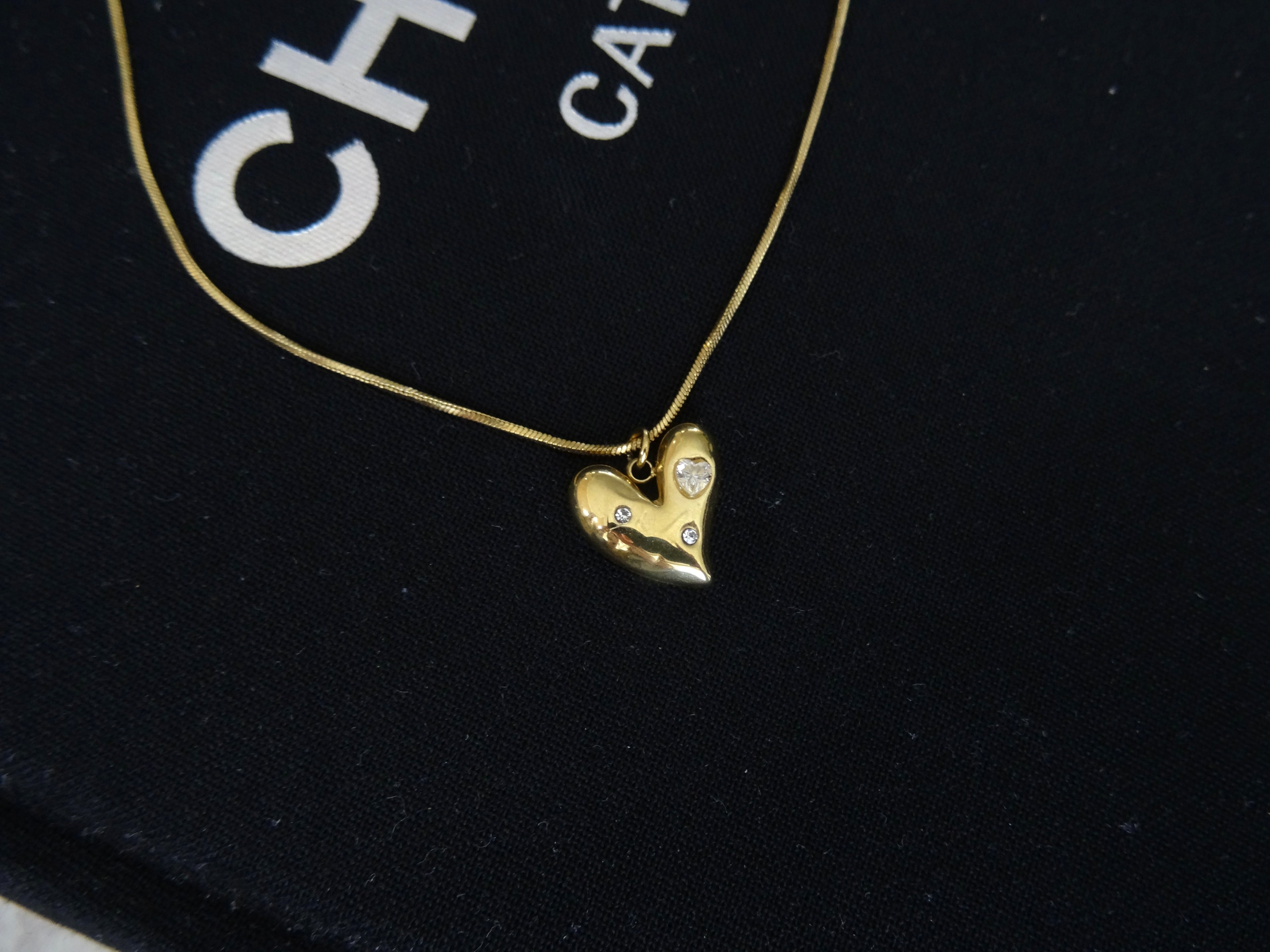 Ketting met Sparkly Heart Hanger